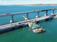 Ponte di Crimea: lavori in corso