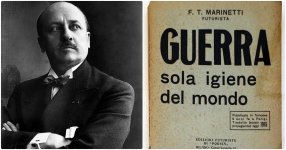 Sulla guerra aveva ragione Marinetti (di Franco Marino)